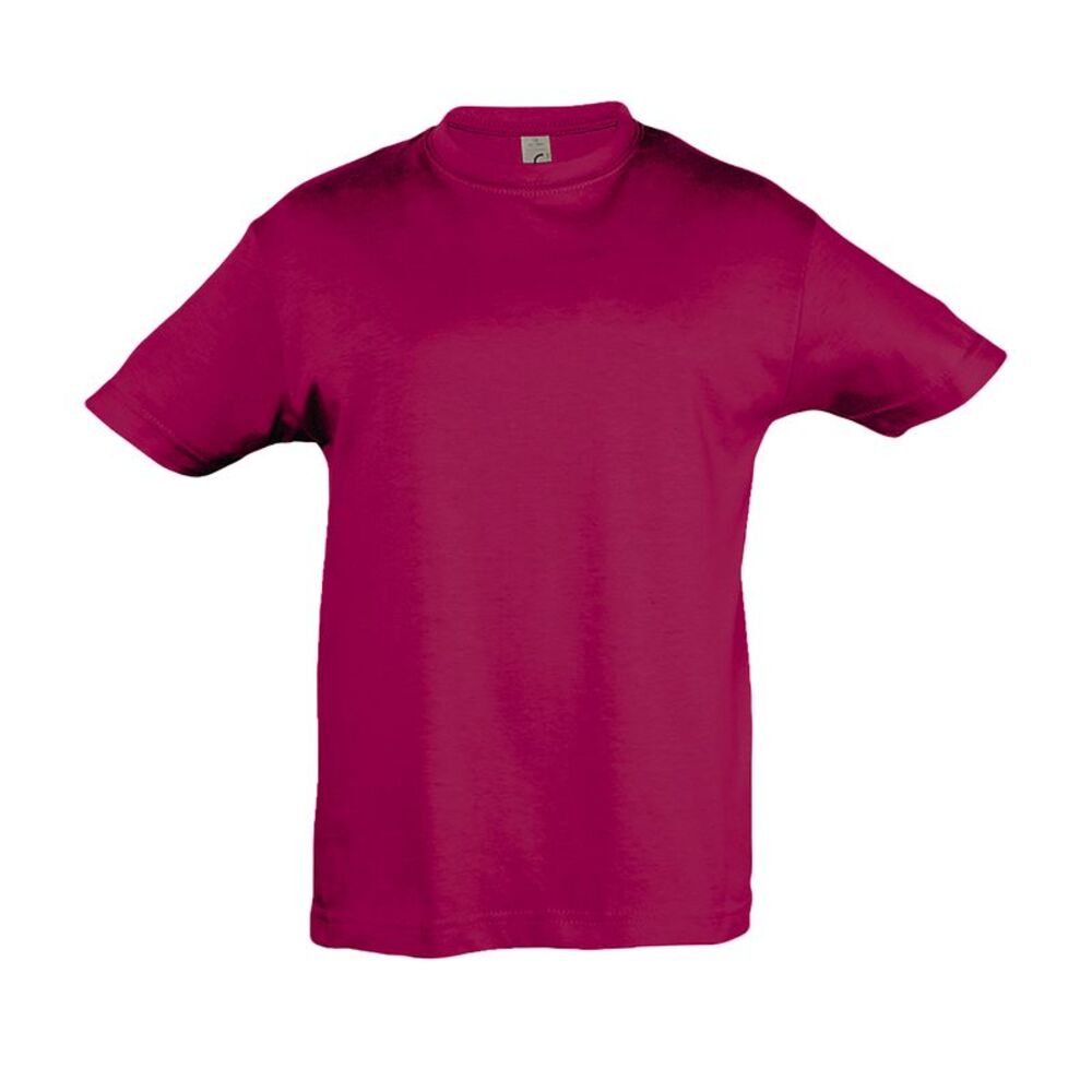SOLS Kids Regent Short Sleeve T-Shirt / Fuchsia
